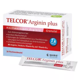 TELCOR Arginine plus Btl. korrels, 30 stuks