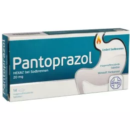 PANTOPRAZOL HEXAL b.Brandend maagzuur enteric-coated tabletten, 14 stuks