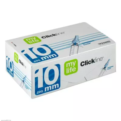 MYLIFE Clickfine pennaalden 10 mm, 100 stuks MYLIFE Clickfine pennaalden 10 mm, 100 stuks