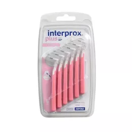INTERPROX plus nano roze interdentale rager, 6 stuks