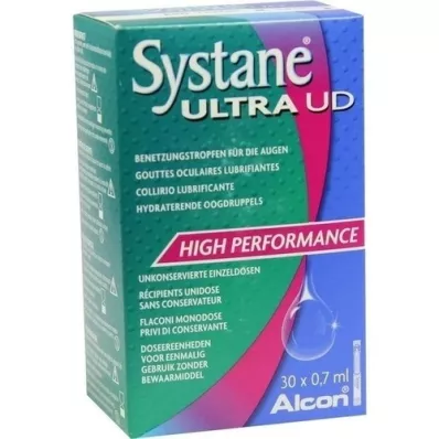 SYSTANE ULTRA UD Bevochtigingsdruppels voor de ogen, 30X0,7 ml