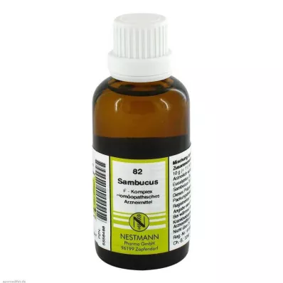 SAMBUCUS F Complex nr. 82 Verdunning, 50 ml