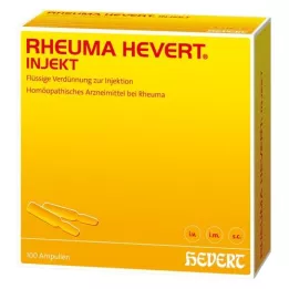 RHEUMA HEVERT injecteer ampullen, 100X2 ml