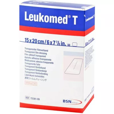 LEUKOMED transp.steriel gips 15x20 cm, 50 st