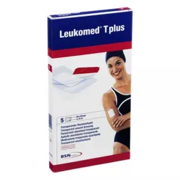 LEUKOMED transp.plus steriele pleisters 10x20 cm, 5 stuks