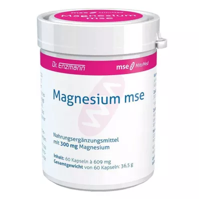 MAGNESIUM MSE Capsules, 60 stuks MAGNESIUM MSE Capsules, 60 stuks