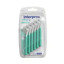 INTERPROX plus microgroene interdentale rager, 6 stuks