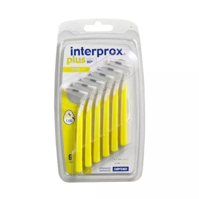 INTERPROX plus mini gele interdentale rager, 6 stuks INTERPROX plus mini gele interdentale rager, 6 stuks