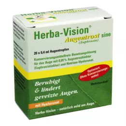 HERBA-VISION Ogentroost sinus oogdruppels, 20X0,4 ml