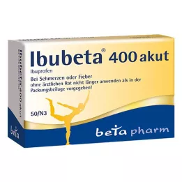 IBUBETA 400 acute filmomhulde tabletten, 50 st