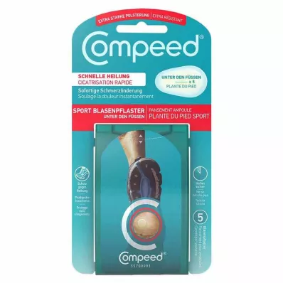 COMPEED Blaarpleister onder de voeten, 5 stuks