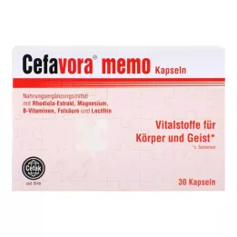 CEFAVORA memo zachte gelatine capsules, 30 stuks