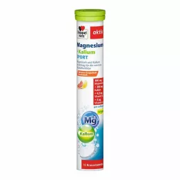 DOPPELHERZ Magnesium+kalium sportbruistabletten, 15 stuks