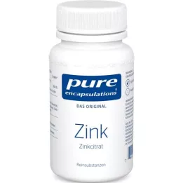 PURE ENCAPSULATIONS Zink Zinkcitraat Capsules, 60 Capsules