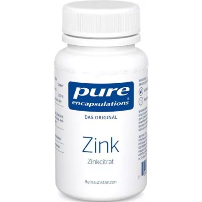 PURE ENCAPSULATIONS Zink Zinkcitraat Capsules, 60 Capsules