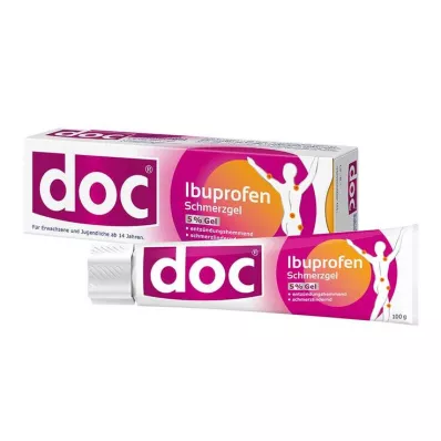 DOC IBUPROFEN Pijngel 5%, 100 g DOC IBUPROFEN Pijngel 5%, 100 g