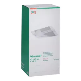 VLIWAZELL Absorberende kompressen steriel 10x20 cm, 30 stuks