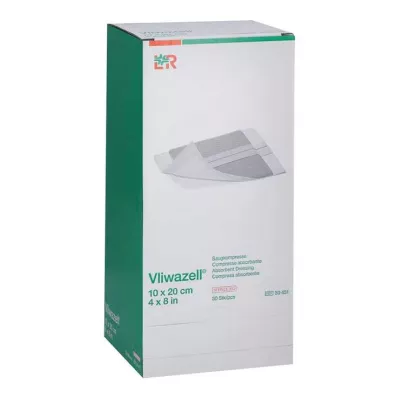 VLIWAZELL Absorberende kompressen steriel 10x20 cm, 30 stuks VLIWAZELL Absorberende kompressen steriel 10x20 cm, 30 stuks
