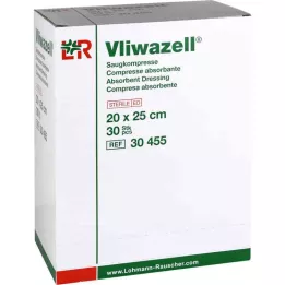 VLIWAZELL Absorberende kompressen steriel 20x25 cm, 30 stuks