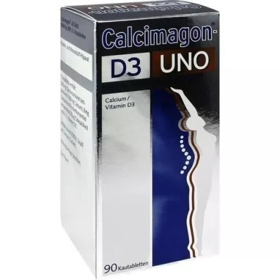 CALCIMAGON D3 Uno kauwtabletten, 90 stuks