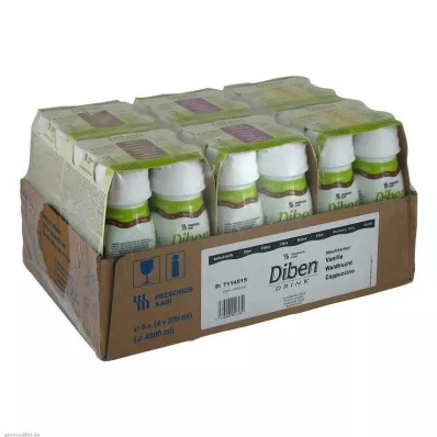 DIBEN DRINK Gemengd karton 1,5 kcal/ml, 24X200 ml