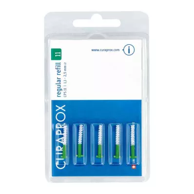 CURAPROX CPS 11 Interdentaalb.1,1-2,5 mm, 5 st CURAPROX CPS 11 Interdentaalb.1,1-2,5 mm, 5 st