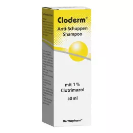 CLODERM Antiroosshampoo, 50 ml