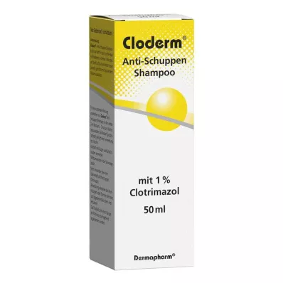 CLODERM Antiroosshampoo, 50 ml