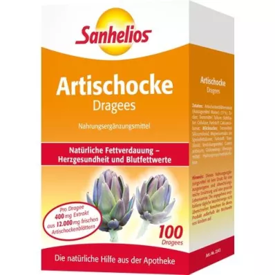 SANHELIOS Artisjok Omhulde Tabletten, 100 Capsules
