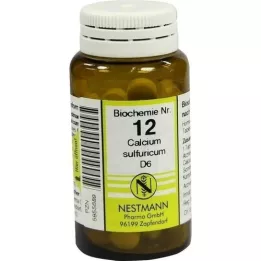 BIOCHEMIE 12 Calcium sulphuricum D 6 tabletten, 100 st