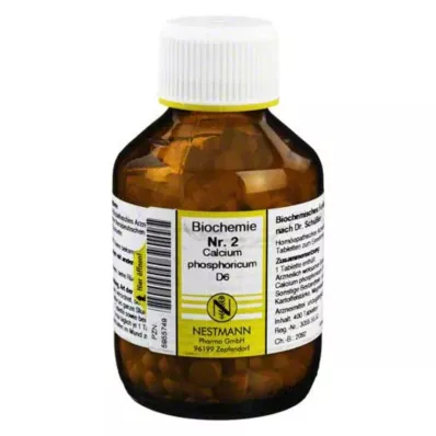 BIOCHEMIE 2 Calciumfosforicum D 6 tabletten, 400 st