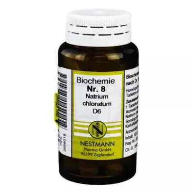 BIOCHEMIE 8 Natrium chloratum D 6 tabletten, 100 st BIOCHEMIE 8 Natrium chloratum D 6 tabletten, 100 st