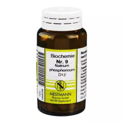 BIOCHEMIE 9 Natrium phosphoricum D 12 tabletten, 100 st BIOCHEMIE 9 Natrium phosphoricum D 12 tabletten, 100 st