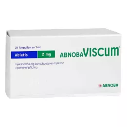 ABNOBAVISCUM Abietis 2 mg ampullen, 21 stuks