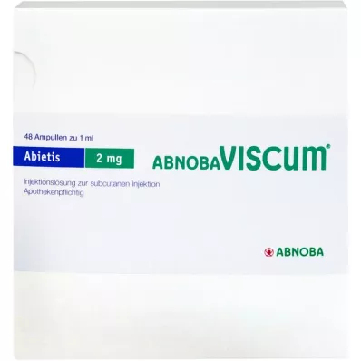 ABNOBAVISCUM Abietis 2 mg ampullen, 48 stuks