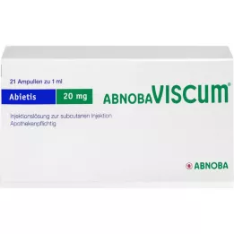 ABNOBAVISCUM Abietis 20 mg ampullen, 21 stuks