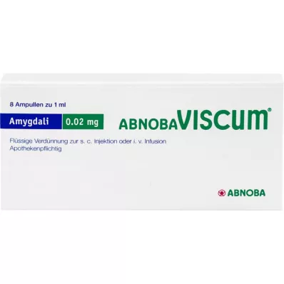 ABNOBAVISCUM Amygdali 0,02 mg ampullen, 8 stuks