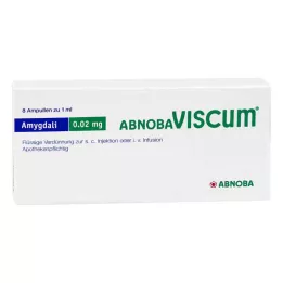 ABNOBAVISCUM Amygdali 0,02 mg ampullen, 8 stuks