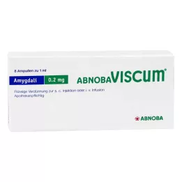 ABNOBAVISCUM Amygdali 0,2 mg ampullen, 8 stuks