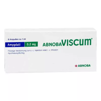 ABNOBAVISCUM Amygdali 0,2 mg ampullen, 8 stuks