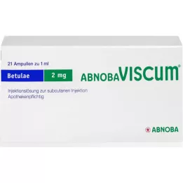 ABNOBAVISCUM Betulae 2 mg ampullen, 21 stuks