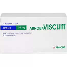 ABNOBAVISCUM Betulae 20 mg ampullen, 21 stuks