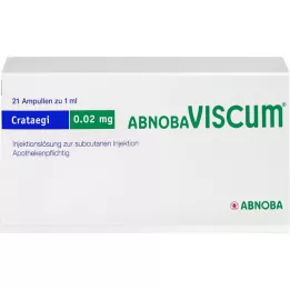 ABNOBAVISCUM Crataegi 0,02 mg ampullen, 21 stuks