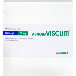 ABNOBAVISCUM Crataegi 20 mg ampullen, 48 stuks