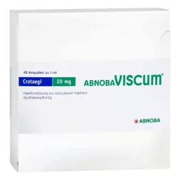 ABNOBAVISCUM Crataegi 20 mg ampullen, 48 stuks