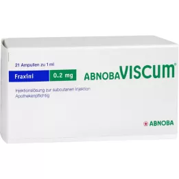 ABNOBAVISCUM Fraxini 0,2 mg ampullen, 21 stuks