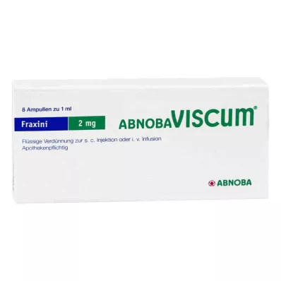 ABNOBAVISCUM Fraxini 2 mg ampullen, 8 stuks