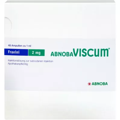 ABNOBAVISCUM Fraxini 2 mg ampullen, 48 stuks