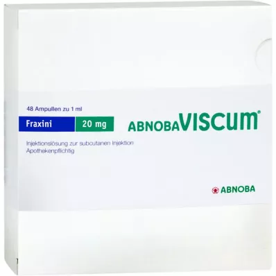 ABNOBAVISCUM Fraxini 20 mg ampullen, 48 stuks