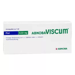 ABNOBAVISCUM Pini 0,02 mg ampullen, 8 stuks